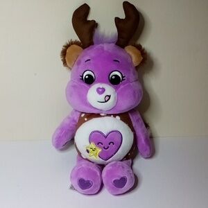 New Care Bears 40th Take Care Bear Deer 10" Special Edition Plush Stuffe…